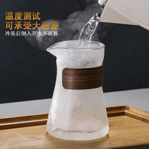 Simple Hand-brewed ffee Sharing Pot High Borosilicate Glass