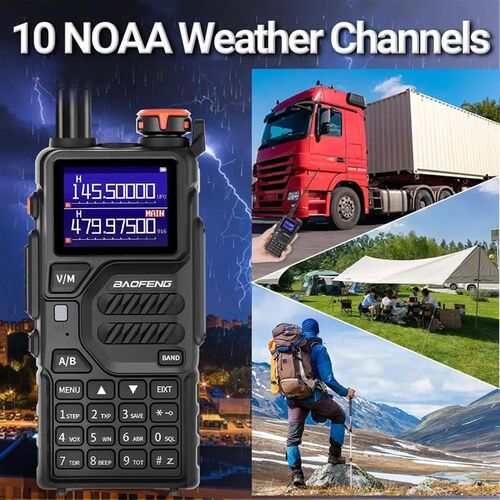2x Baofeng UV-K5 PLUS Walkie Talkie Multi Band Wireless Copy