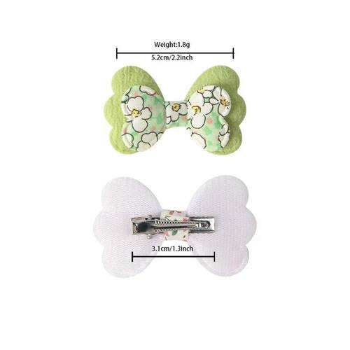 3/4/10Pcs/Set Candy Colored Safety Cotton Double-Layer Print