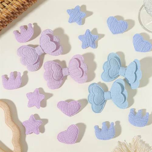Children Bow Hair Clips Baby Girls Mini Star Love Crown Hair