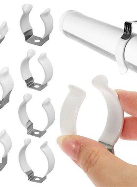 5Pcs Fixing Clips Spring Terry Clip With Rubber Protection