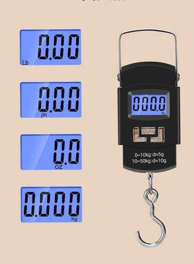 Electronic Digital Scale Hanging Scale 50kg 10g  Fishing Lug