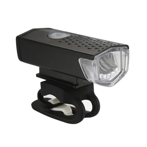 Bike Light USB Rechargeable 300 Lumens Bicycle Lamp Front