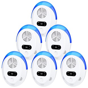 6PcsUltrasonic Pest Repeller Indoor Electric mosquito liquid
