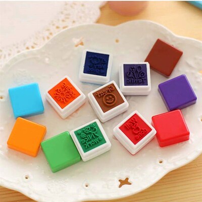 6pcs English Teachers Encourage Stamp Self-Inking Kids Drawi