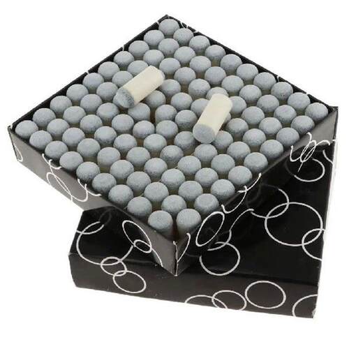 100 Pieces Pool Billiard Cue Tips Snooker Stick Ferrules ,
