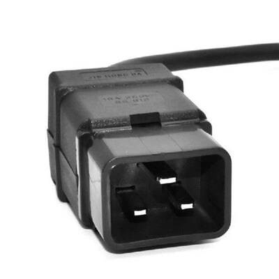 Power Cord, C20 to Uk Product Word Three Horizontal Power