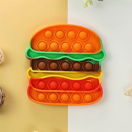Rainbow Push Bubble Animal Fidget Toys Sensory Autism