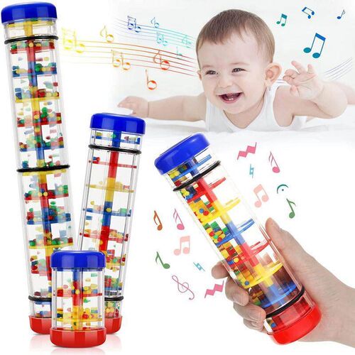 Rainmaker Baby Toys Rain Stick for Babies 6 12 Months Ratt