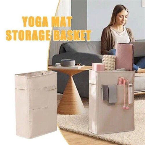 Yoga Mat Organizer Basket Corner Oxford Cloth Yoga Mat Rack