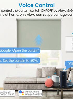 LoraTap Curtain Blinds Pushbutton Switch Tuya Smart Life App