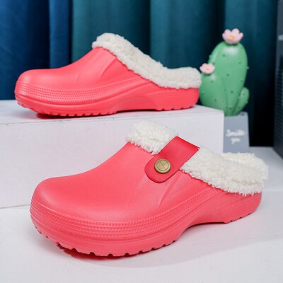 2025 Baotou Slippers Couple Style Large Size Woolen Cotton S