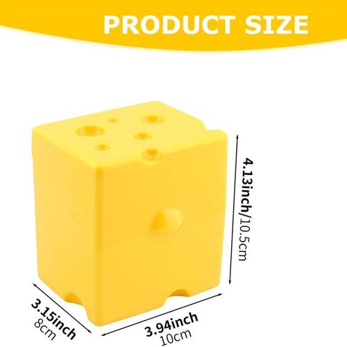 Sliced Cheese Storage Container Flip Top Fridge Organizer