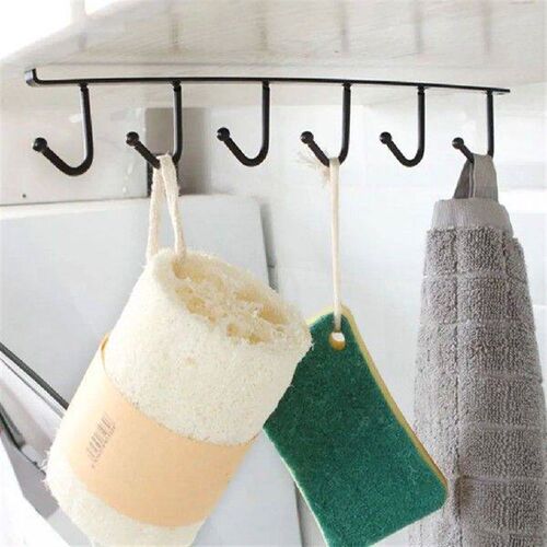 Under Cabinet Hanger Kitchen Bathroom Holder Organizer