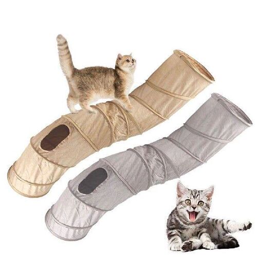 Cat Tunnel Collapsible S-Shape Passage Tent Toys Peekaboo