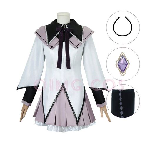 Puella Magi Madoka Magica Akemi Homura Cosplay Costumes