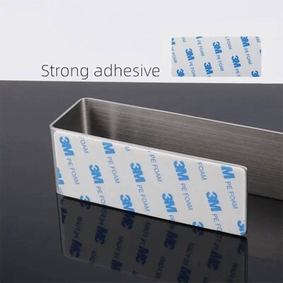 Towel Rack Non-punched Towel Rack Bathroom Rack Self-adhesiv