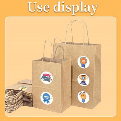 100-500pcs Teacher Reward Sticker Motivational Phrases Stick