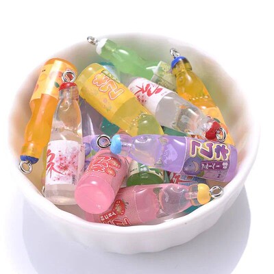 10Pcs Plastic Pop Cola Soda Drinks Beverages Charms Juice Al