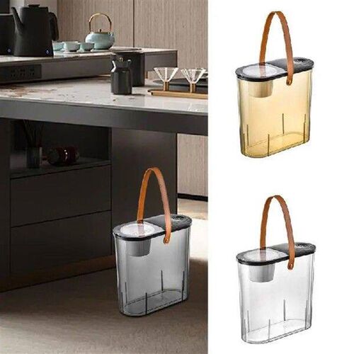 Wastebasket Bin Tea Accessory Detachable Trash Can Tea Dreg