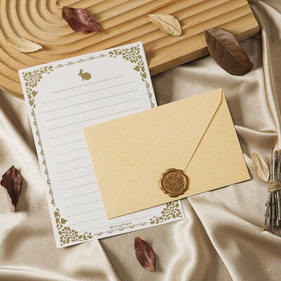Cashmere Envelope Letter Paper Suit Retro Love Letter Chines