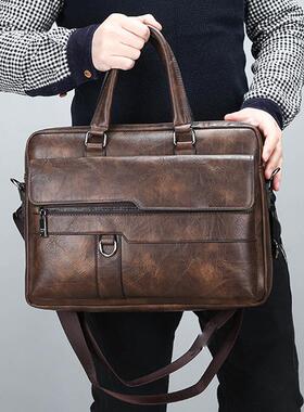 High Quality Men Briefcases Bag For 14 inch Laptop Business
