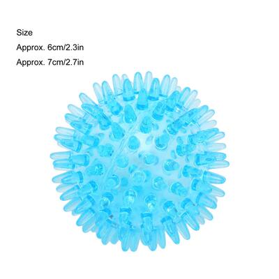 Spiky Ball Hollow Soft Transparent Strength Recovery Exercis