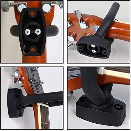 Wall Mount Guitar Hanger Hook Non-slip Holder Stand for Acou
