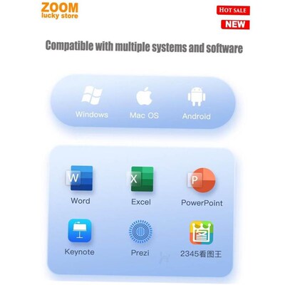 PPT PowerPoint Clicker Presentation Pen USB Laser Pointer