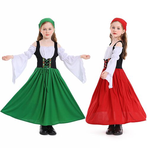 Halloween Dress Kids Medieval Farm Costume Munich Beer Festi