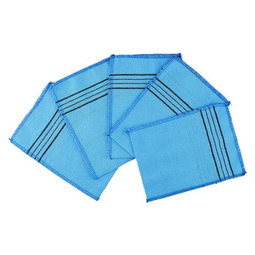 5Pcs Shower Bath Scrub Glove 14*18.5cm Exfoliating Body Scru