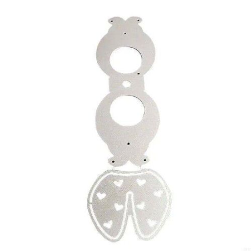 H0XC Lollipop Holder Metal Cutting Dies Photo Album