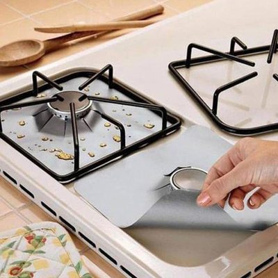 4PCS Stove Protector Cover Liner Gas Stove Protector Gas Sto