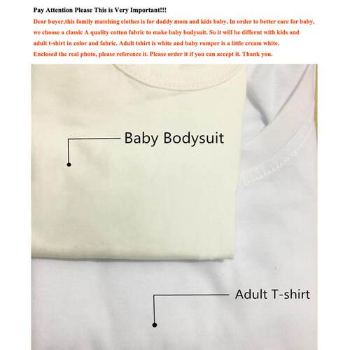 Family Matching Clothes Fashion Big Little Man Tshirt Daddy