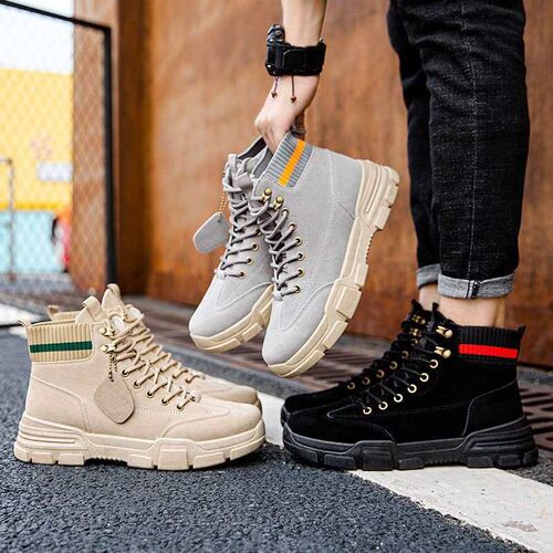 New Autumn and Winter Non-slip Labor Protection Mens Shoes