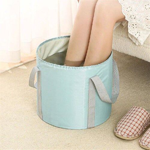 Portable Collapsible Foot Bath Basin With Handles Perfect
