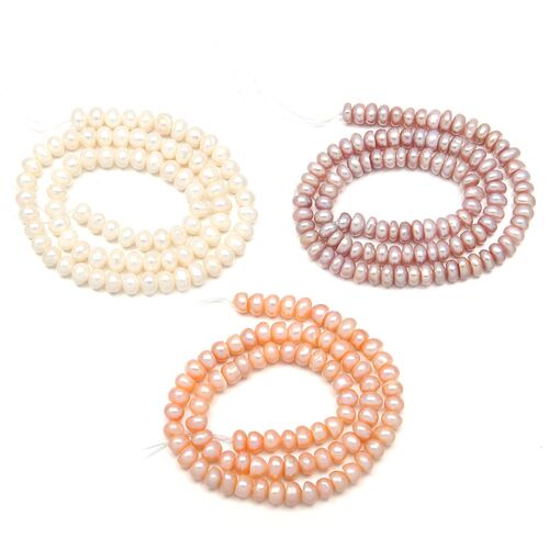 Natural Freshwater Pearls Beads High Quality 36 cm Punch Loo