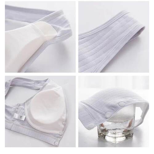 Cotton Maternity Nursing Bras Pregnant Breastfeeding Pregnan