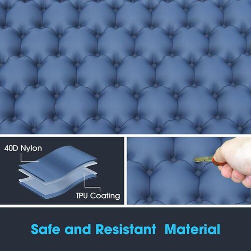 Portable camping sleeping mat car inflatable mattress pad