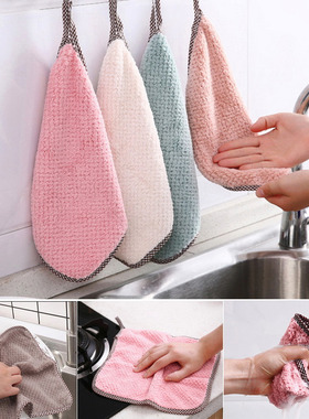 10pcs Kitchen dish towel kitchen rag table cleaning cloth
