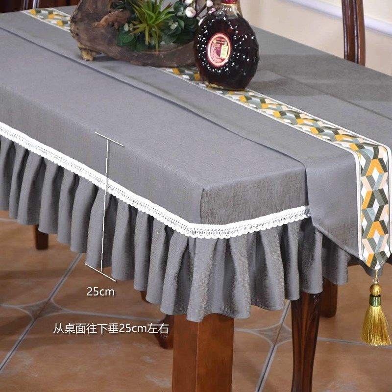 纯色桌布高级感会议桌布长方形布艺床头柜书桌茶几桌罩可机洗,居家布艺,桌布,淘宝优惠券,粉丝福利购,淘宝优惠卷