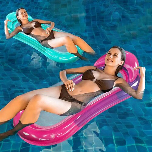 PVC Lounger Pool Floating Air Matress Inflatable Water Hammo