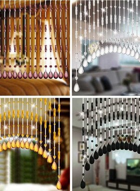 100cm Acrylic Beads Curtain Window Door Curtain Passage Wedd