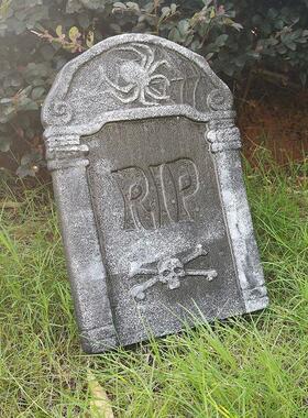 1pc Foam Skeleton Halloween Decorations for Home Grave Bat P