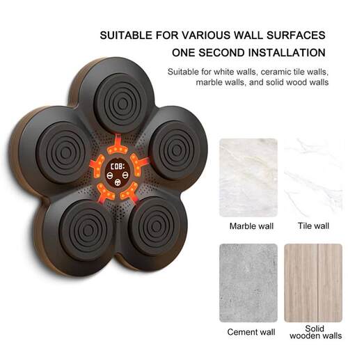 Smart Music Boxing Machine Wall Target Sandbag Relaxing Reac