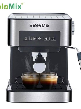 BioloMix 20 Bar Italian Type Espresso Coffee Maker Machine w