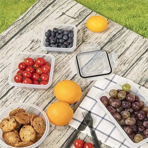 Kitchen Food Containers 12pcs-set,BPA FREE Lunch Box Sugar C