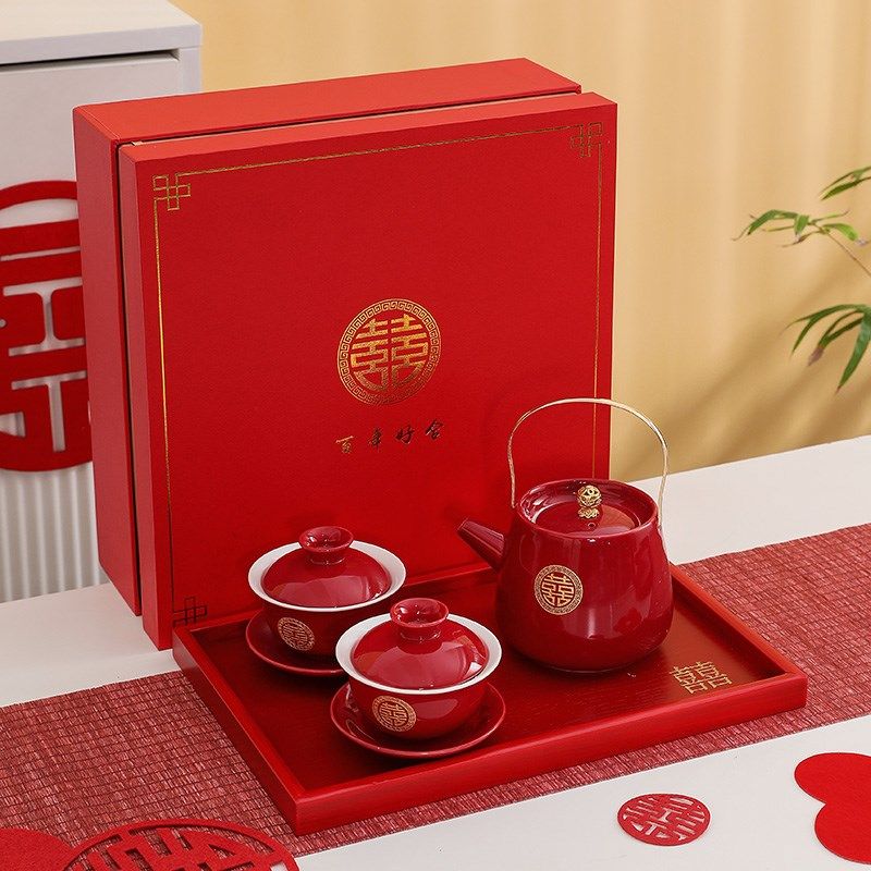 改口敬茶杯四个喜碗敬茶碗敬茶壶结婚茶具装家用送新人礼盒装,节庆用品/礼品,喜碗/敬茶杯,淘宝优惠券,粉丝福利购,淘宝优惠卷