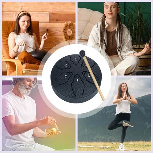 3 Inch 6 Notes Rain Drum Outside Rain Drum Instrument Childr