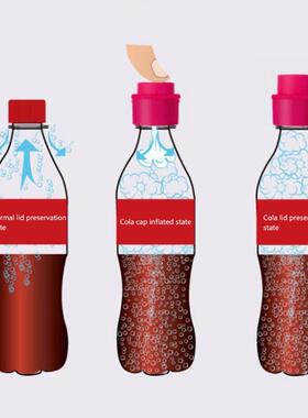 Vacuum Drink Cap Inflatable Soft Sealer Fizzy Drink Carbonat